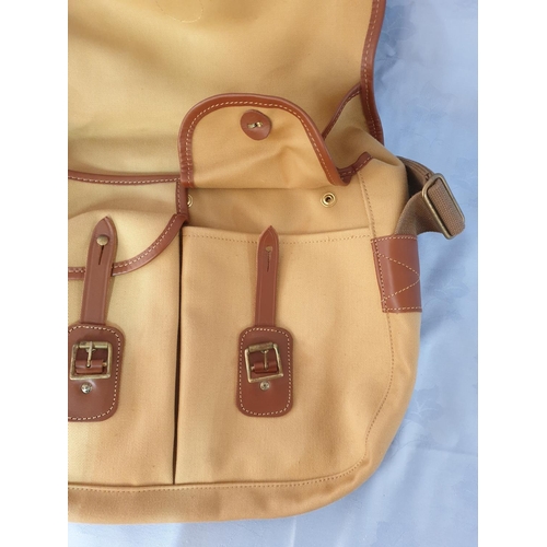 267 - Barbour Canvas / Leather Hunting / Fishing Game Bag