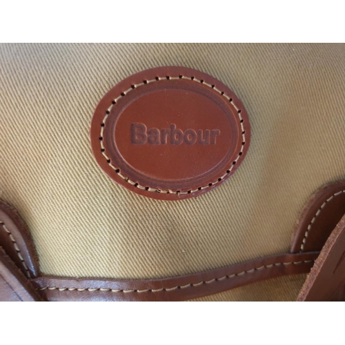 267 - Barbour Canvas / Leather Hunting / Fishing Game Bag