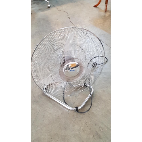 279 - Maste Star Floor Fan (Silver), (Un-Tested)