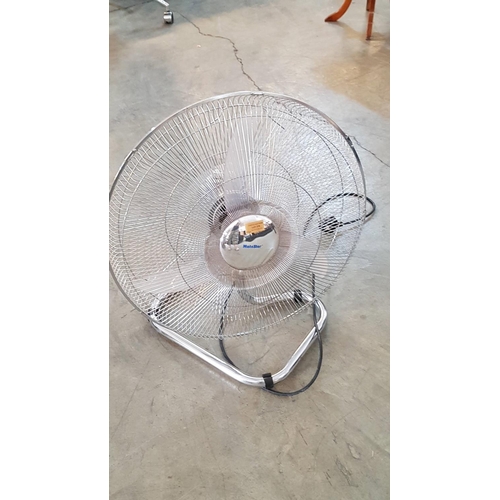 279 - Maste Star Floor Fan (Silver), (Un-Tested)