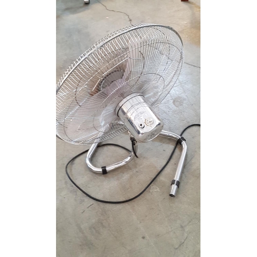 279 - Maste Star Floor Fan (Silver), (Un-Tested)