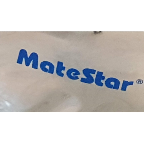 279 - Maste Star Floor Fan (Silver), (Un-Tested)