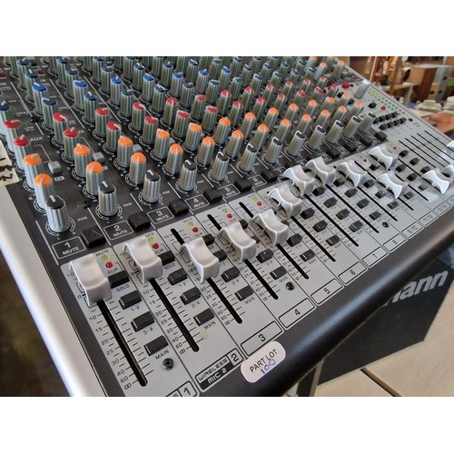 130A - Behringer Xenyx QX 2442USB 24 Channel Mixer, Together with Thomann Heavy Duty flight Case, Mighty Br... 