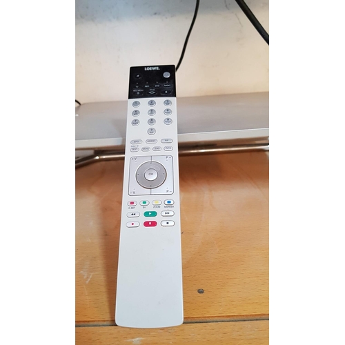 98 - Loewe, D-96317 Colour TV Loewe, Connect 37 Media, Full HD + Media Player, Chi-TYPL2710 with Stand / ... 