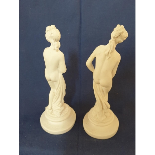 90 - 4 x Grecian Figurines 