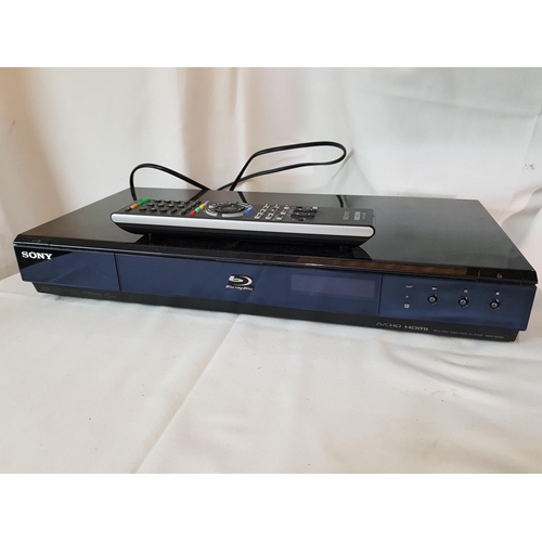 248 - Sony Blu - Ray DVD Player with R/C (Model BDP-S550) Un-Tested