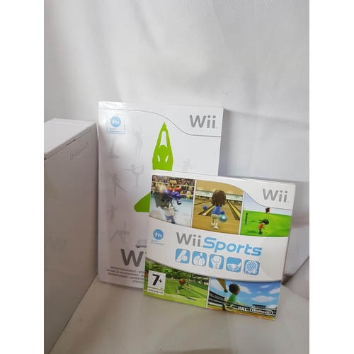 250 - Nintento Wii Console inc; Wii Sport, Wii Active Personal Trainer and Accessories (Un-Tested)