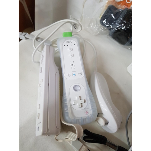 250 - Nintento Wii Console inc; Wii Sport, Wii Active Personal Trainer and Accessories (Un-Tested)