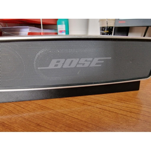 51 - Bose SoundLink Mini Bluetooth Speaker, (Model: 413295) with Charging Cradle * Basic Test and Working... 