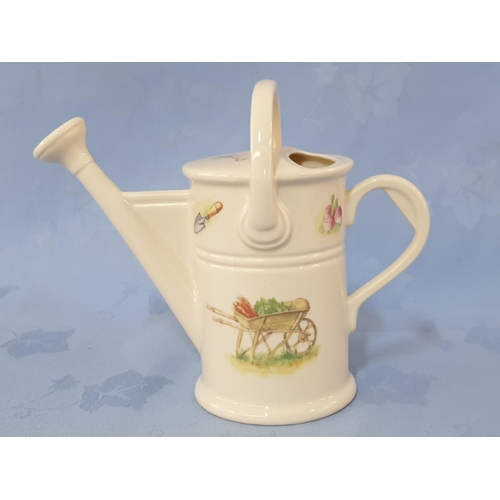 21 - Minton Sandwich Plate and Aynsley Edwardian Kitchen Garden Watering Can and Trug