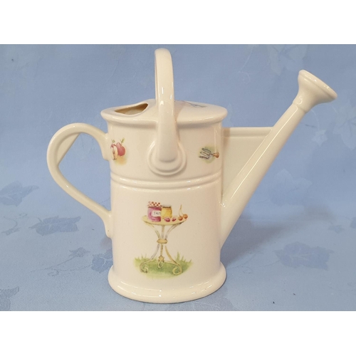 21 - Minton Sandwich Plate and Aynsley Edwardian Kitchen Garden Watering Can and Trug