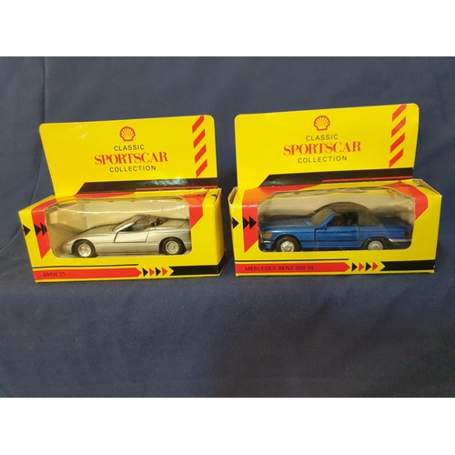 6 - 6 x Boxed Die Cast Maisto Super Car Collection with 6 x Boxed Die Cast Classic Sports Car Collection