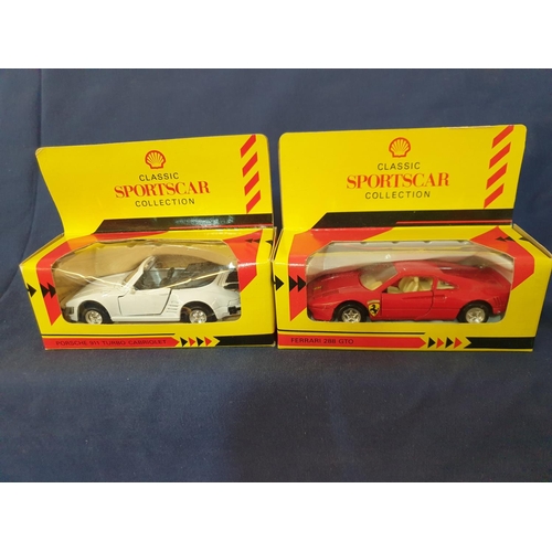 6 - 6 x Boxed Die Cast Maisto Super Car Collection with 6 x Boxed Die Cast Classic Sports Car Collection