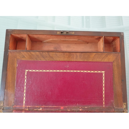 7 - Antique Writing Slope (36 x 22.5 x 15cm)