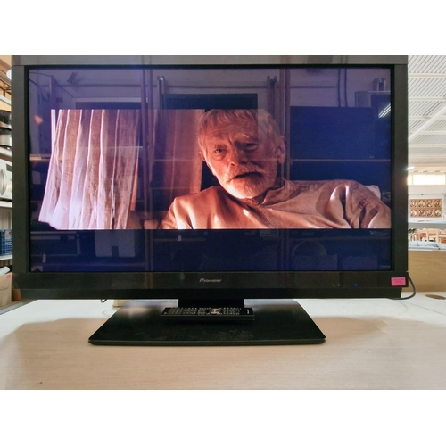 228 - Pioneer 46'' Flat Screen TV (Model; KRL-46V) with R/C, * Tested and Working with HDMI Input *