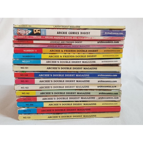 367f - Archie's Comic Books Collection inc; 10 x Archies Double Digest, 2 x Archies and Friends Double Dige... 