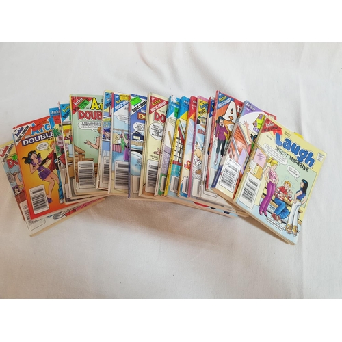 367f - Archie's Comic Books Collection inc; 10 x Archies Double Digest, 2 x Archies and Friends Double Dige... 