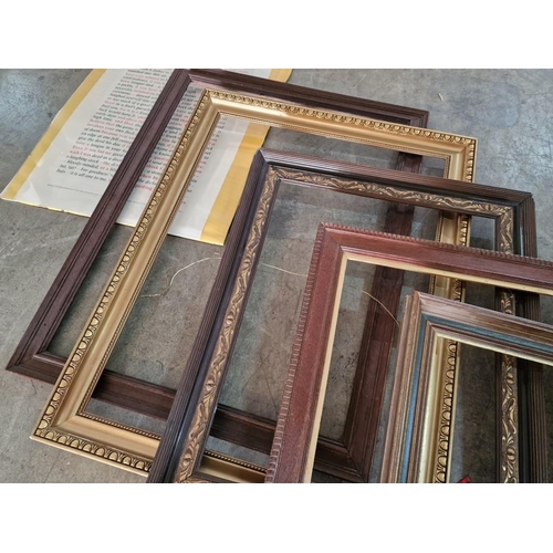 461 - 5 x Assorted Picture Frames and 1 x Clip Frame with 'Quoting Shakespeare' Poster, (6)