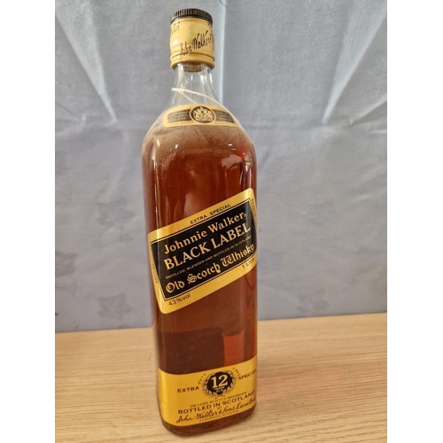 83 - Johnnie Walker Black Label, 1 Litre Bottle, Extra Special 12 Years Old, 43%

Nb. We do not know how ... 