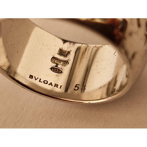 101 - Bvlgari 'Save the Children' Silver Ring, Issued in 2009 by Bvlgari in their 125th Anniversary Year a... 