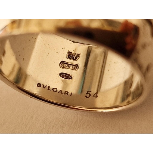 101 - Bvlgari 'Save the Children' Silver Ring, Issued in 2009 by Bvlgari in their 125th Anniversary Year a... 