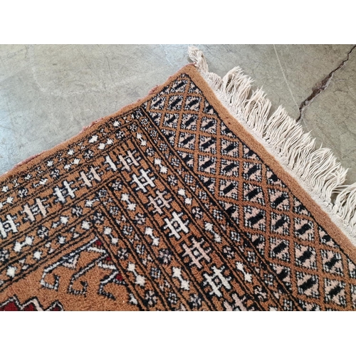 17 - Hand Woven Persian(?) Carpet in Traditional Pattern, (Approx.180 x 120cm)