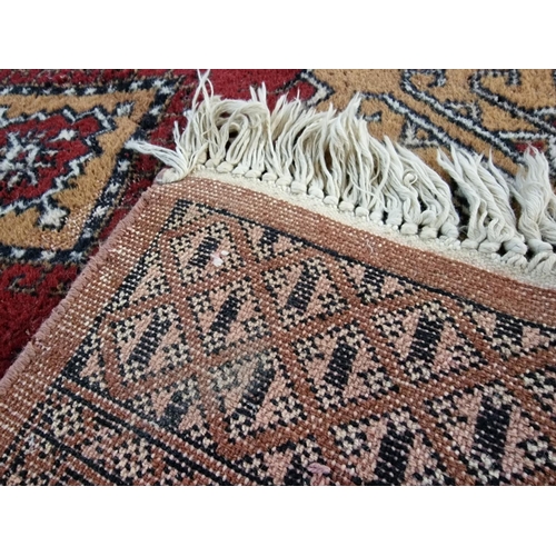 17 - Hand Woven Persian(?) Carpet in Traditional Pattern, (Approx.180 x 120cm)