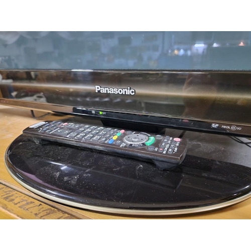 171 - Panasonic Viera 42'' 3D HD Television, (Model: TX-P42GT20E), with Remote Control * Basic Test & Work... 