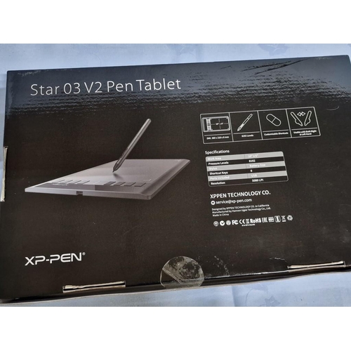 177 - 'XP-Pen' Star 03 V2 Pen Tablet in Box