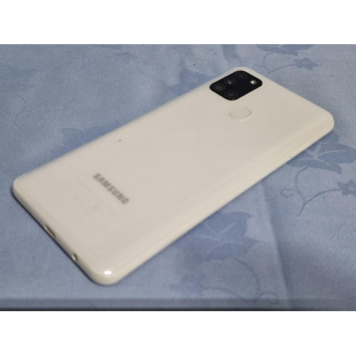 178 - Samsung Galaxy A21s Mobile Telephone, 32GB, White, (Model: SM-A217F/DSN) with Original Box, Unlocked... 