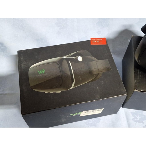 181 - 'J-Deal' Virtual Reality Headset with Box, Look Unused