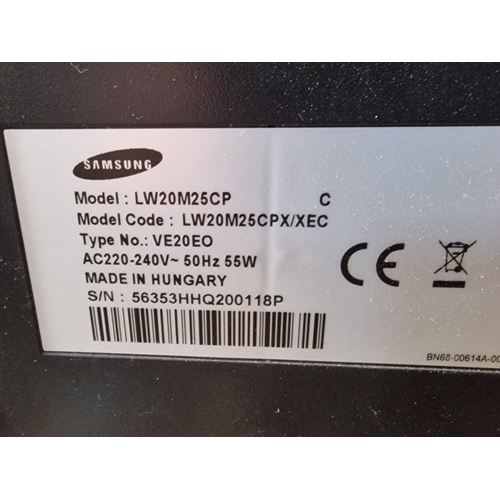 76 - Samsung 20'' LCD Television, (Model: LW20M25CP)