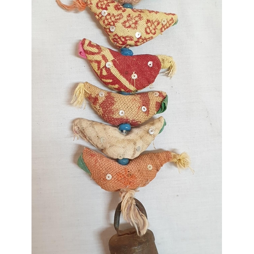 467 - Assorted Collection of Hand Craft / Wall Ornaments inc; Mosaic, Terracotta Sunflower, Belt with Fabr... 