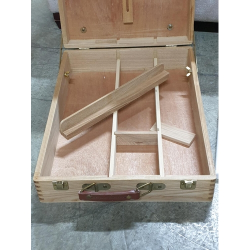 48 - Tabletop Easel with Canvas (30 x 40cm)