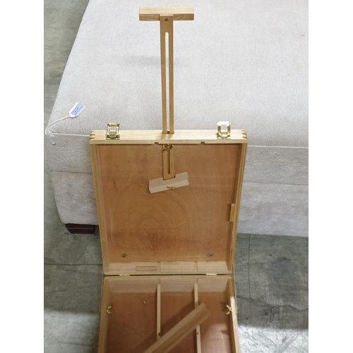 48 - Tabletop Easel with Canvas (30 x 40cm)