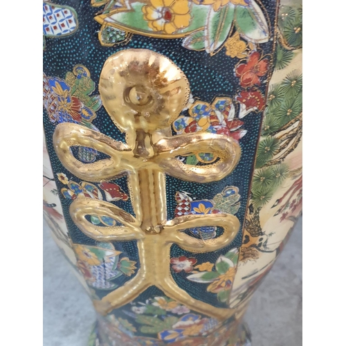 185 - Large China Vase / Umbrella Stand (H:60cm x Ø25cm)