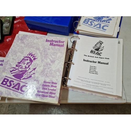 771 - BSAC Diving Instructor's Manual and Instructor's Handbook, Together with Student Workbook, Marine Fi... 