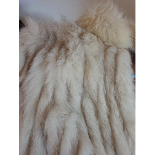 143 - Fur Coat, Silver Fox (?) (Approx Size M/14)
*Donated by Mr & Mrs H, Proceed for Friends Hospice Char... 