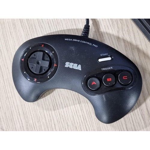 16 - Sega Mega Drive Mini Retro Games Console, (Model: MK-16010) with 2 x Controllers and 40 x Pre-Instal... 