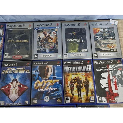 18 - Collection of 20 x PS2 (PlayStation 2) Games, (20)