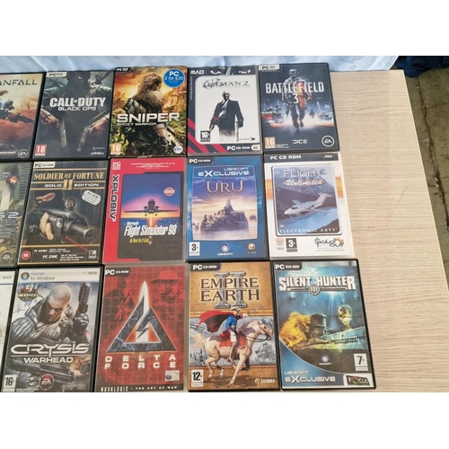 21 - Large Collection of Assorted PC Games, (23)