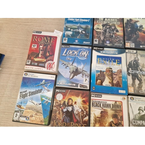 21 - Large Collection of Assorted PC Games, (23)