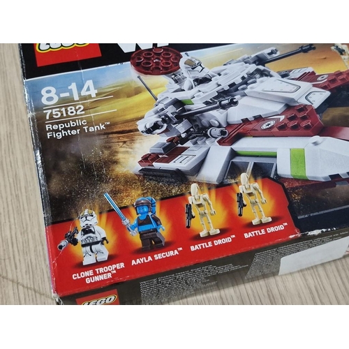 3 - Lego Star Wars  'Republic Fighter Tank', (No. 75182) in Box - Bags Still Sealed Inside with Instruct... 