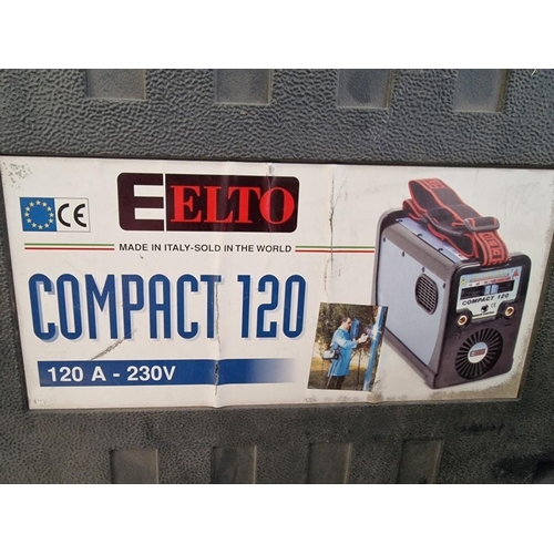 323 - 'ELTO' Compact 120 A, 230V Inverted Welder in Case, Looks Unused

** Trade sale, VAT is payable on f... 