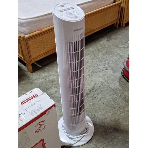 Domotec Convection Heater with Box, Together with a Silvercrest Tower