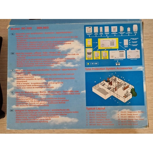 215 - Skylink Wireless Alarm System, 4-Zone, Unused in Box