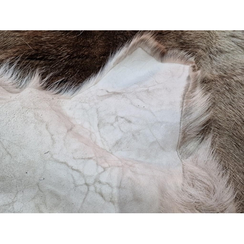 143 - Animal Skin / Hide Fur Rug , (Approx. 130 x 107cm Overall)