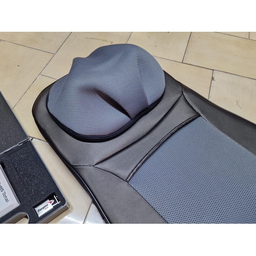 154 - Snailax Shiatsu Massaging Cushion (Looks Unused), Together with 'TeNs Total' in Case