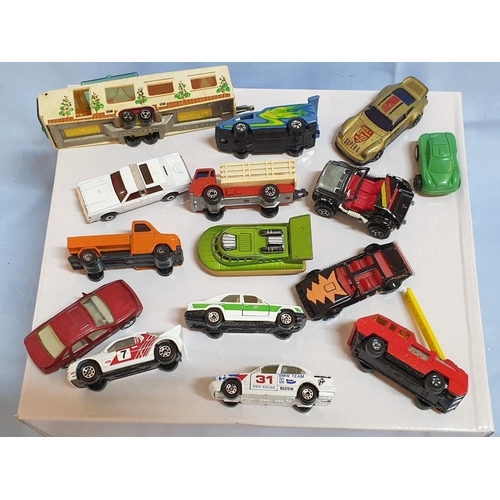 95 - Collection of 15 x Miniature Matchbox, Spoiler Sport, Majorette and Other, Jeep, Lorry, Sport Hydrof... 