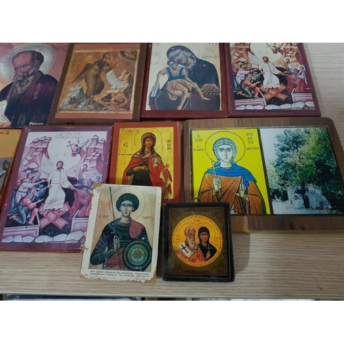 81 - Collection of Assorted Icons & Religious Pictures (24)